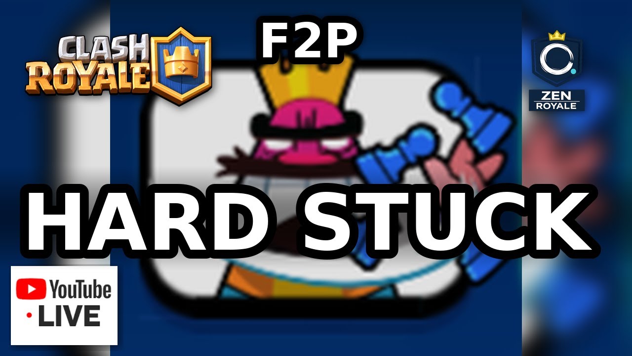 Hard Stuck at 6.2K… Can F2P Even Break Through? | Clash Royale Live