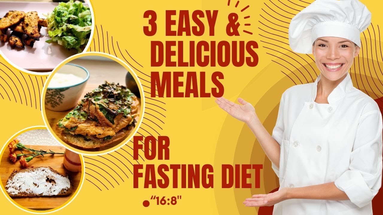 3 Easy & High-Protein Meals for Intermittent Fasting (16:8) | Healthy & Simple Cooking