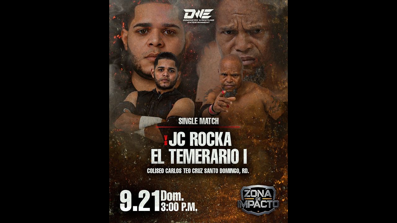 DWE Zona de Impacto 21/09/2025 - Temerario 1 VS JC Rocka-