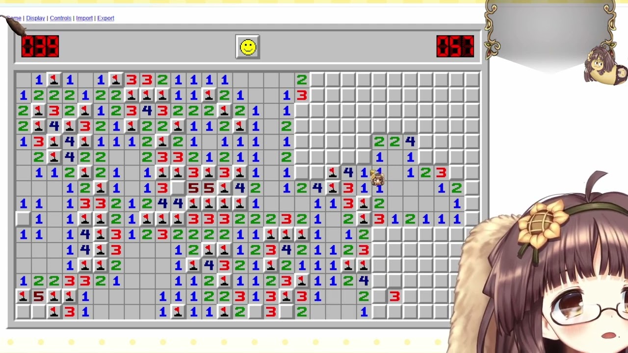 I play minesweeper