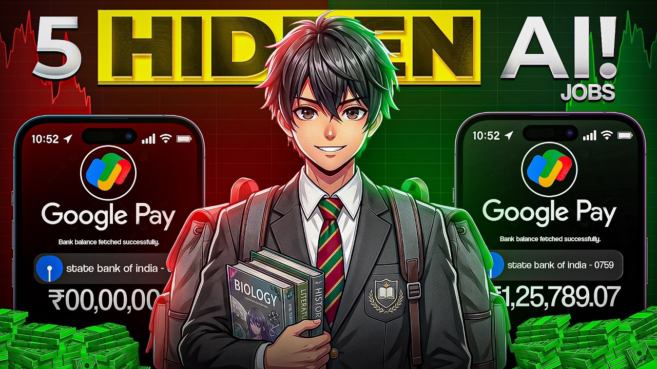 5 Hidden AI Part Time Jobs for Students (No Investment)