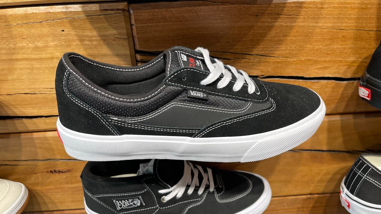 Vans Skate Curren Caples (Gum Black/ White) - Style Code: VN000D85BZW-BLK