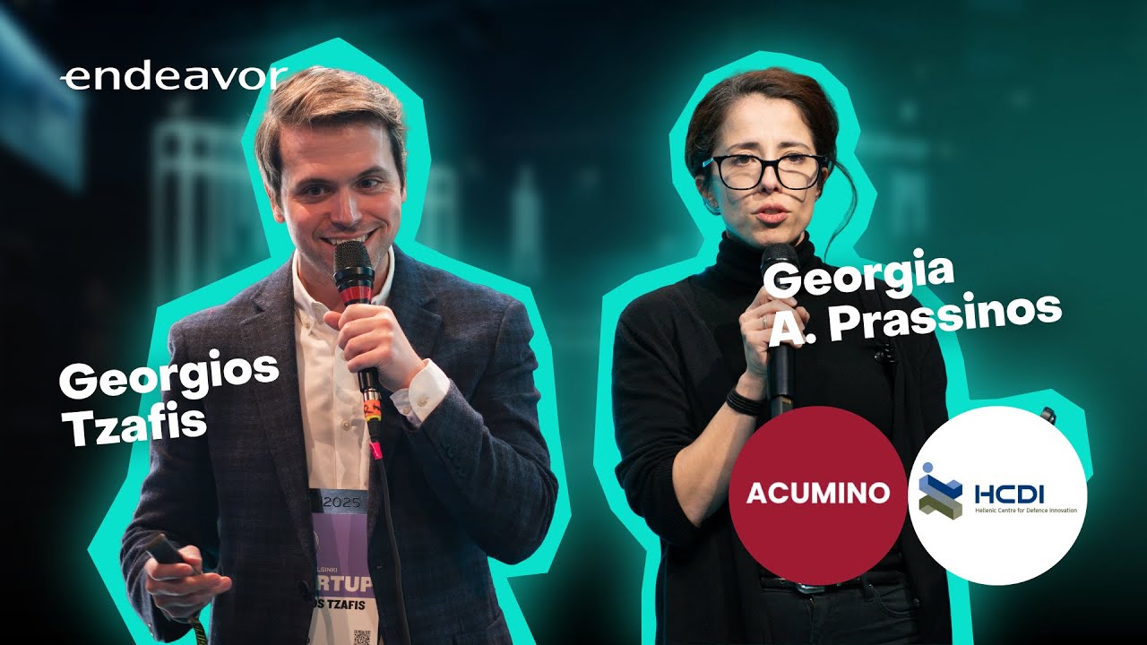 Talking Heads - Acumino on Dual-Use AI & Robotics | Endeavor Booth Events | Slush 2025