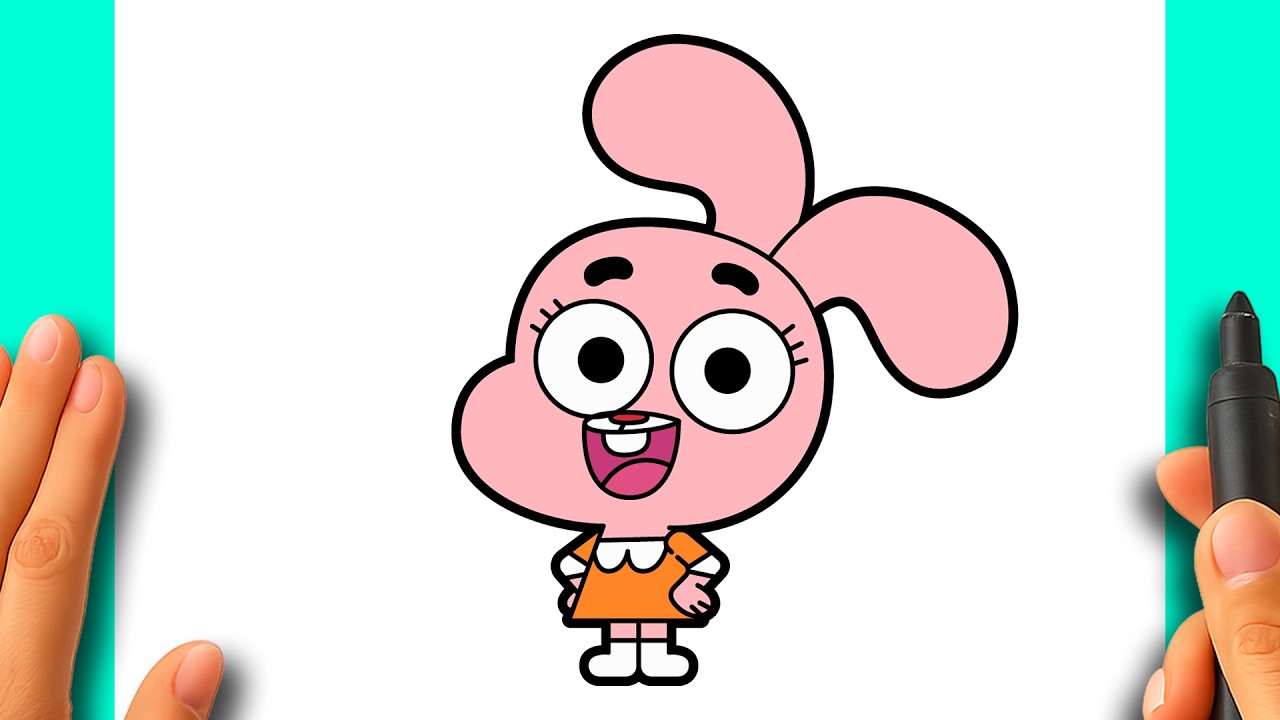 Comment Dessiner Anaïs de Le Monde Incroyable de Gumball