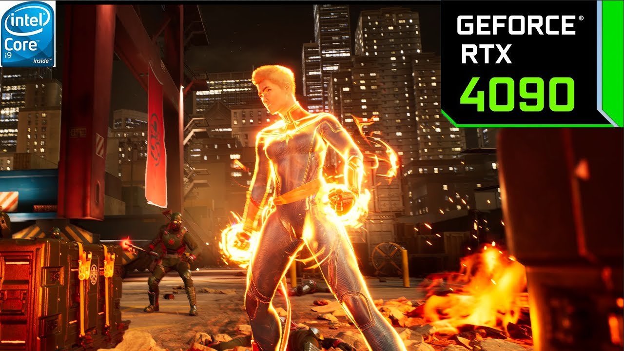 144 FPS DLSS 3 THIS MARVEL GAME IS PRETTY AWESOME! MIDNIGHT SUNS NVIDIA 4090 1440P PS5 XBOX 8k RPG