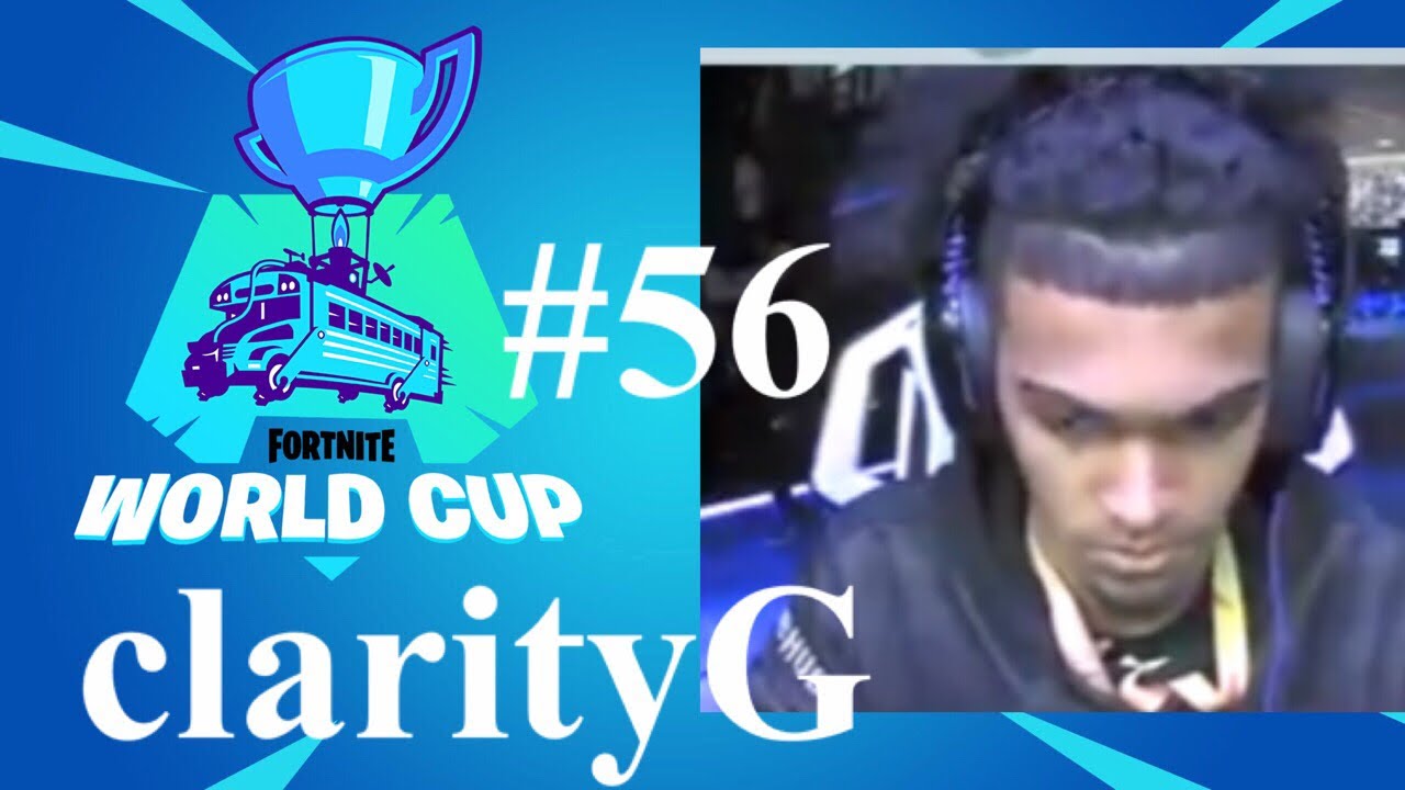 clarityG Fortnite Solo World Cup Highlight!!!