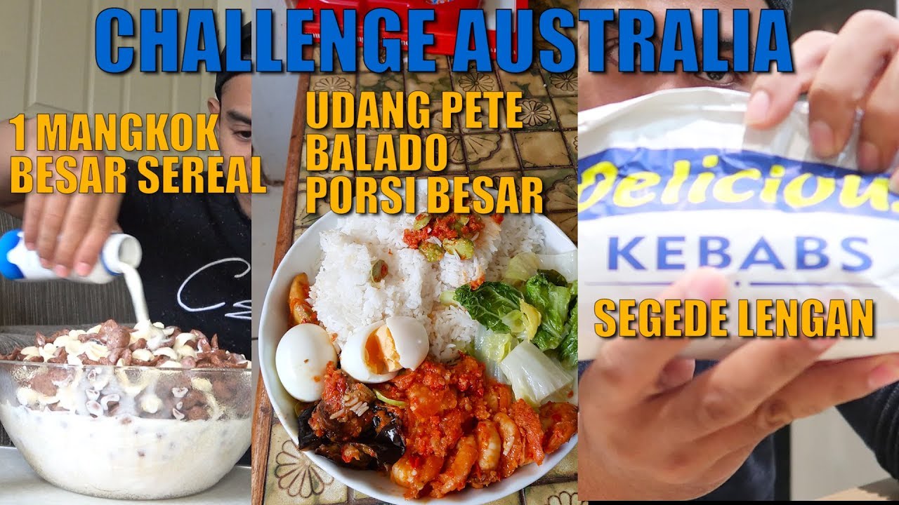 GAK BERHENTI MUKBANG DI AUSTRALIA