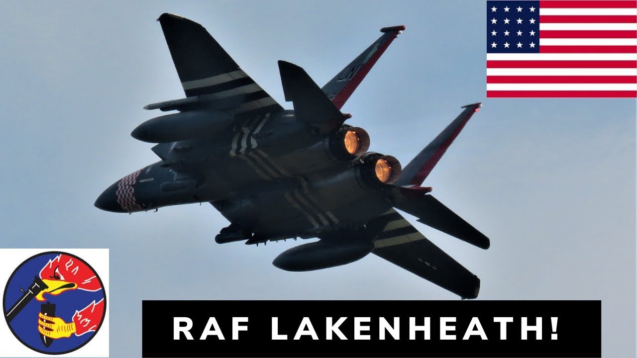RAF Lakenheath 31st October 2019! (inc. USAF C-17, Emergency Landing and arrival of the 493rd FS)