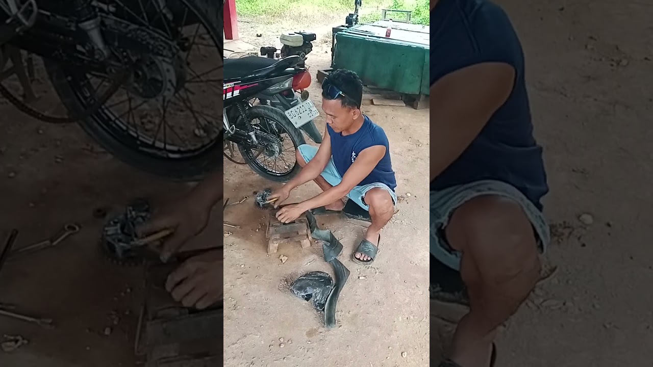 Cara akalin naaf gir goyang motor Honda Revo fi #tips  #tutorial 