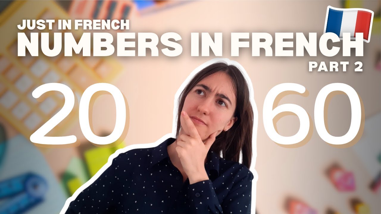 French Numbers 20-60 | Pronunciation & Quiz for Beginners