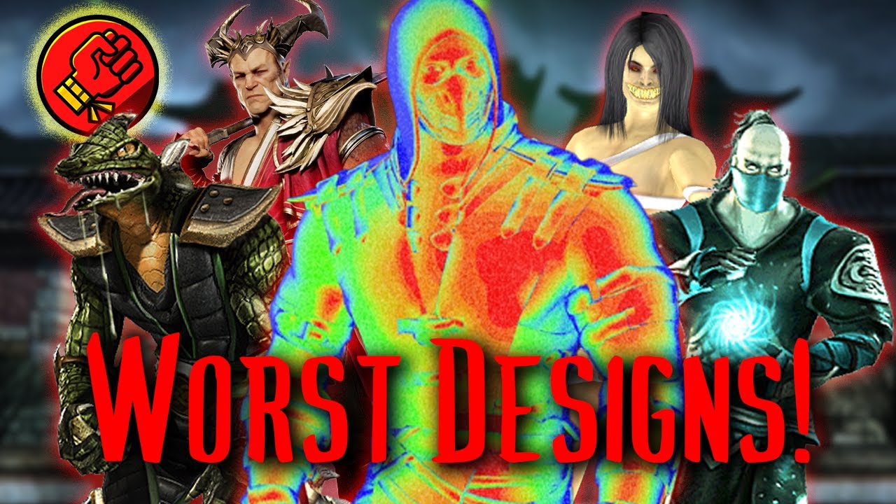 The Worst Design in EVERY MORTAL KOMBAT GAME! | NickNackPadyWak