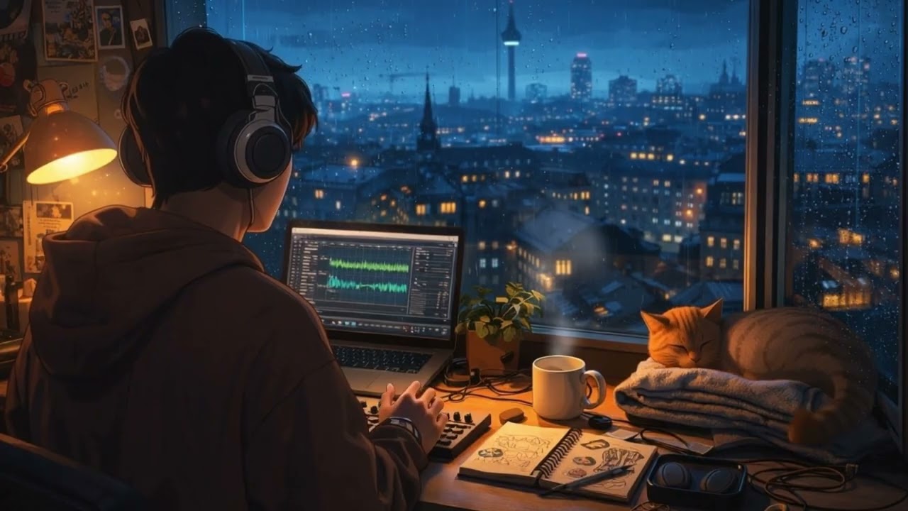 lofi hip hop Berlin radio - beats to relax and study