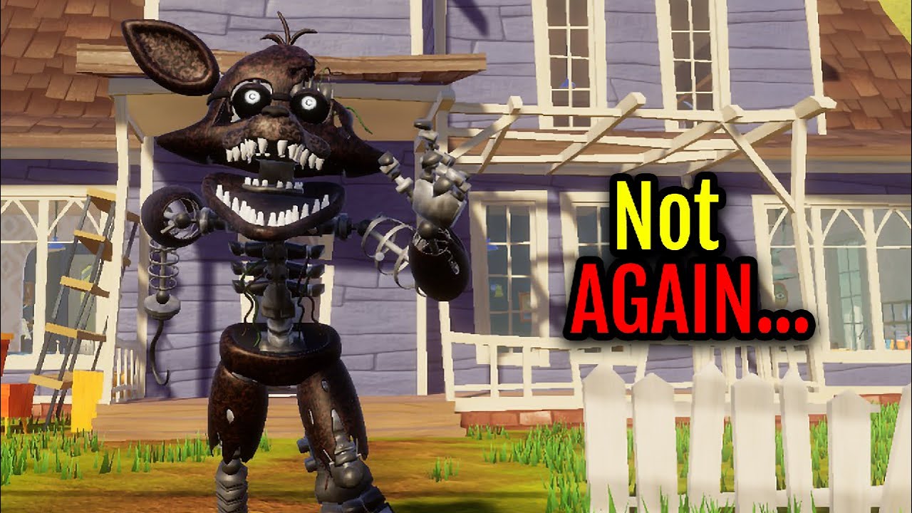 IGNITED FOXY?? | Мод Hello Neighbor