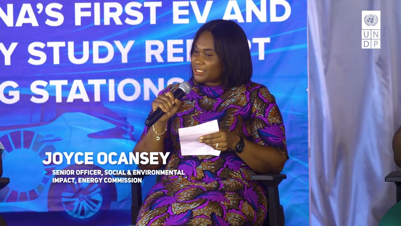 UNDP Ghana unveils its first Electric Vehicle and Market Opportunity Study on EV Charging Stations.