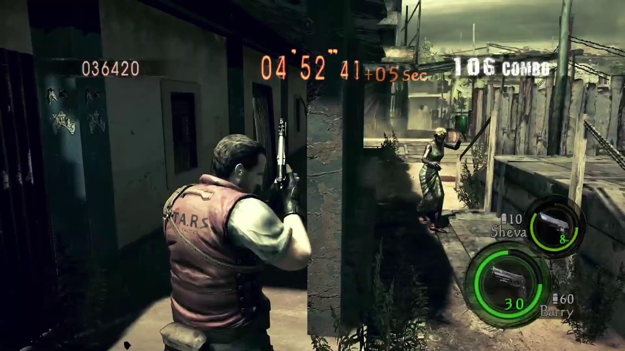 Resident Evil 5 mers duo