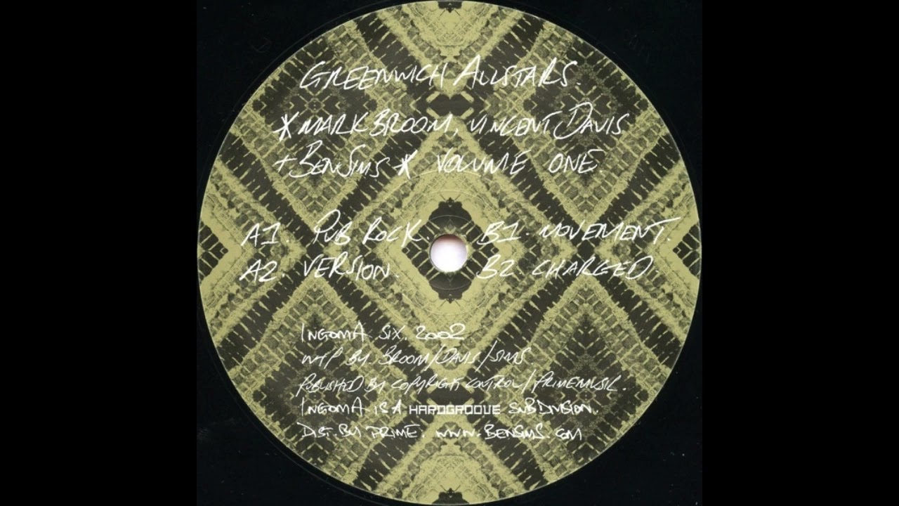 Greenwich Allstars - Pub Rock (Volume 1 - Ingoma/2002)