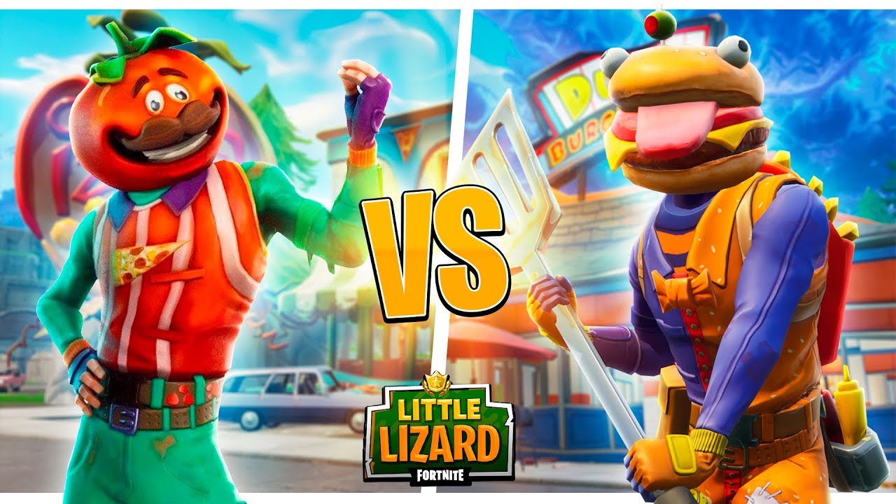 DURR BURGER *BEEF BOSS* VS TOMATO HEAD - FORTNITE SHORT
