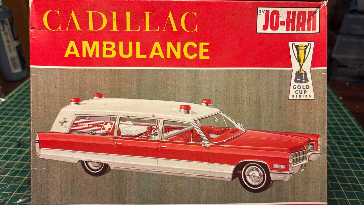 Digging thru Louie’s Vault #10 Build and review of the 1966 Johan Ambulance 