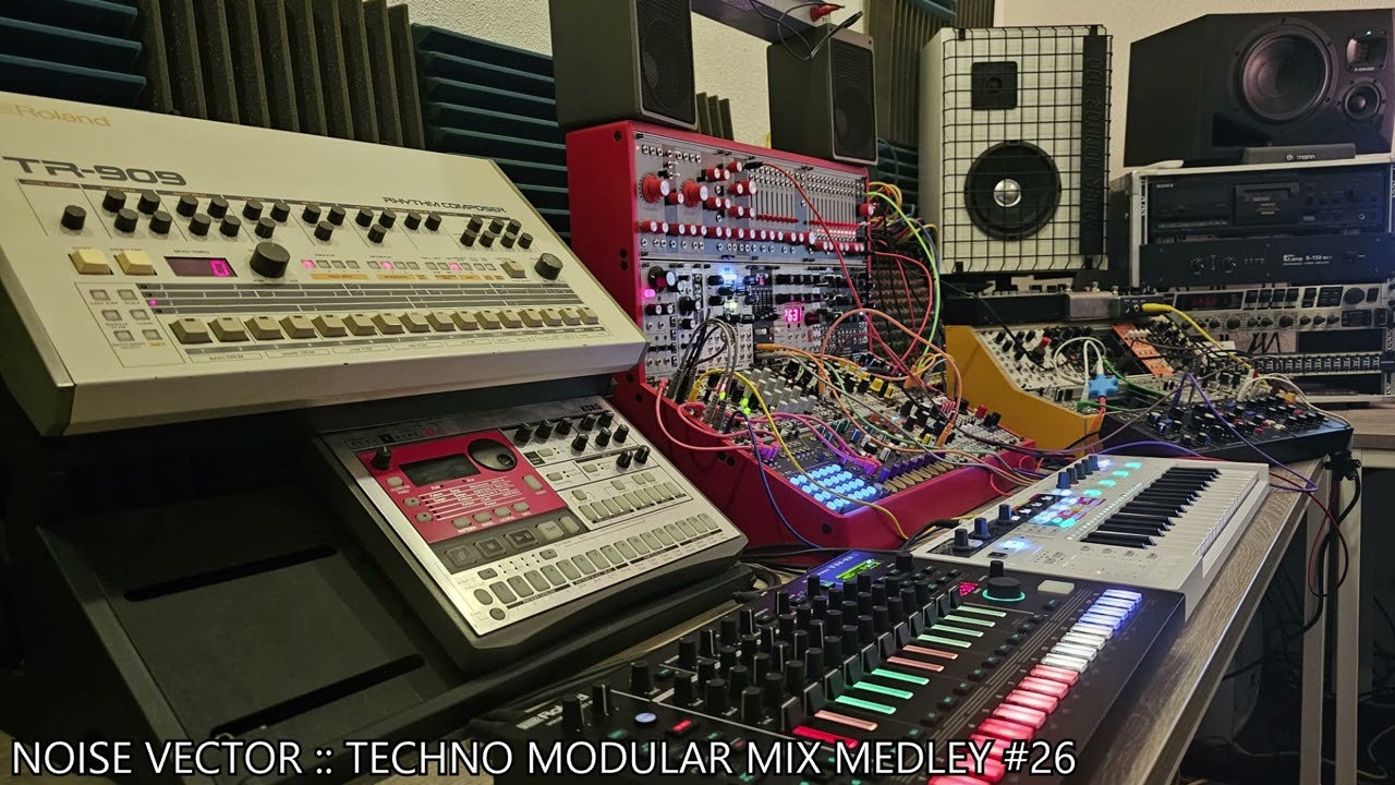 Noise Vector :: Techno Modular Mix Medley #26 [TR-909, TR-8S, Modular, Prologue]