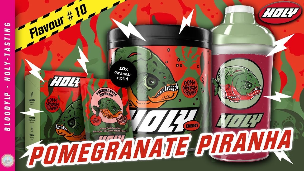 🐟 POMEGRANATE PIRANHA | HOLY ENERGY IM TEST | HOLY SORTE #10
