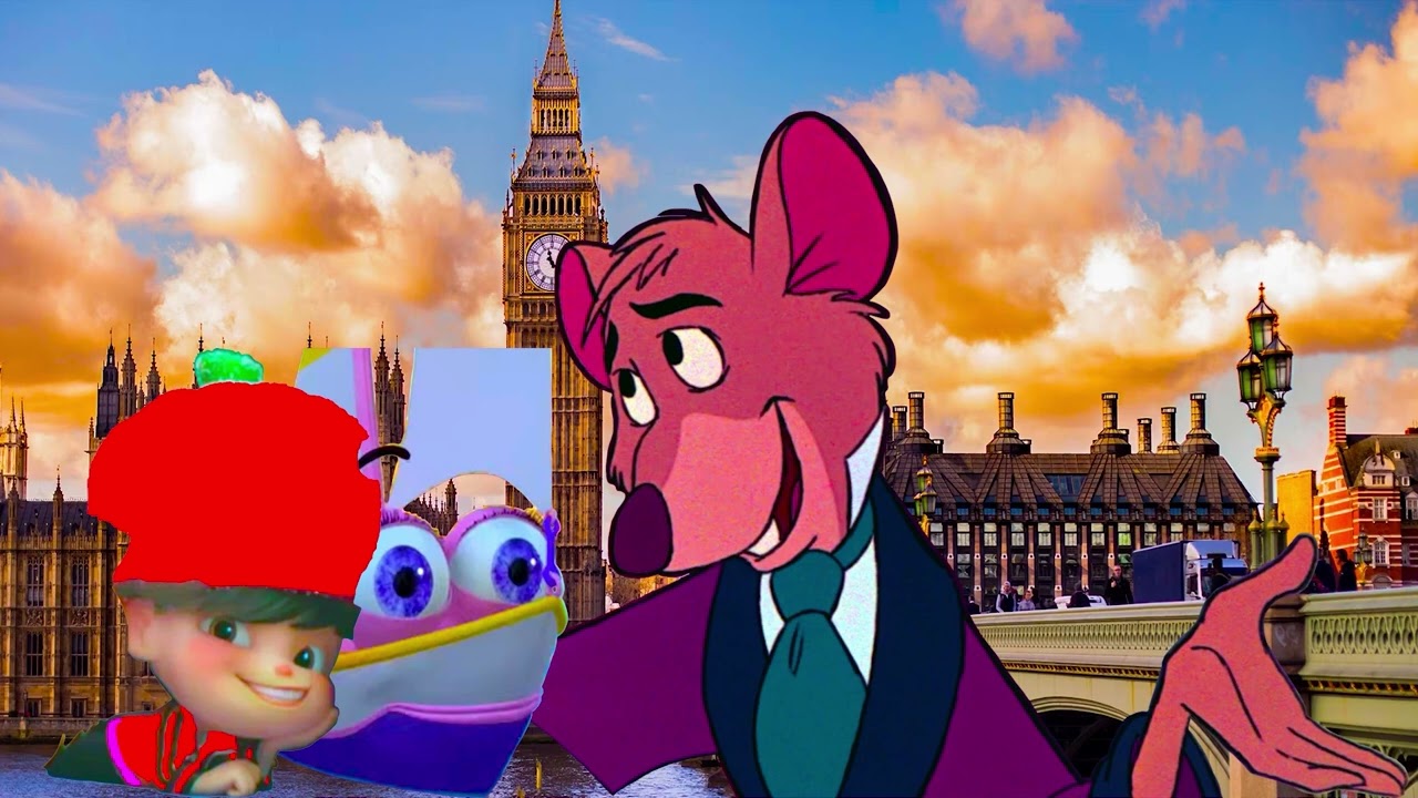Prince Bradley-Brad Bliatout and Princess Cleo-Lisa Bliatout meets Basil of Baker Street