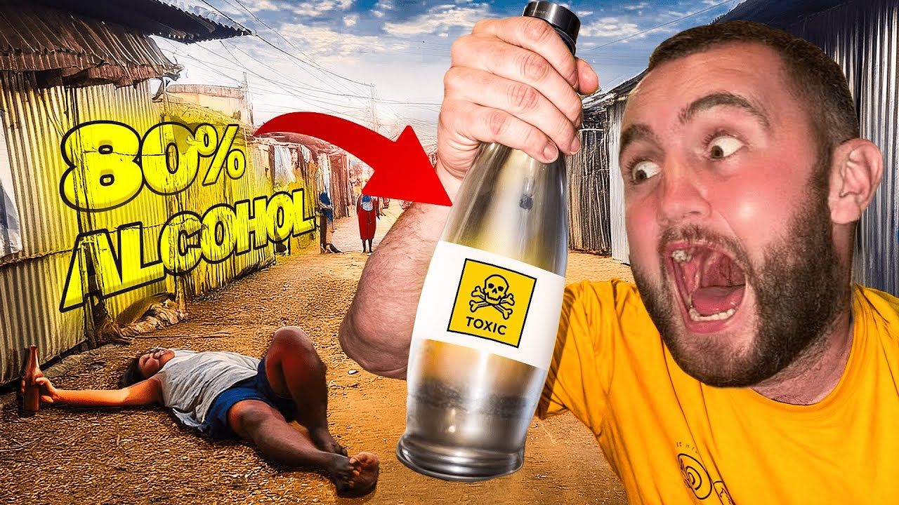 Drinking Homemade Alcohol In The SLUMS!