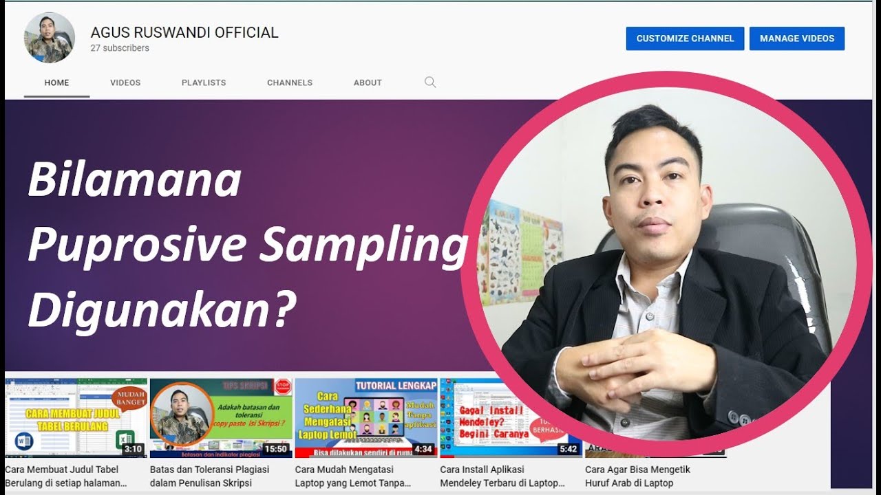 Cara Menentukan Sampel dengan Purposive Sampling