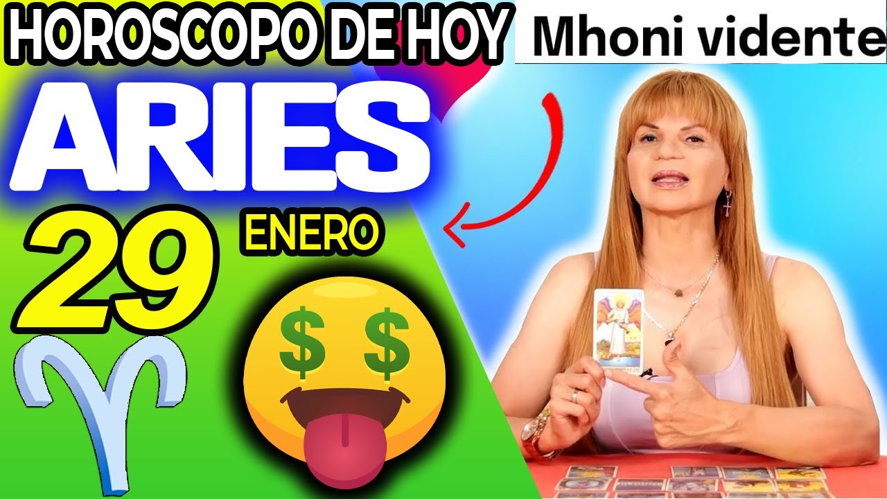 ARIES ♈💸TE LLEGA UNA IMPORTANTE SUMA DE DINERO🤑 Horóscopo De Hoy 29 De Enero 2026 | Mhoni Vidente