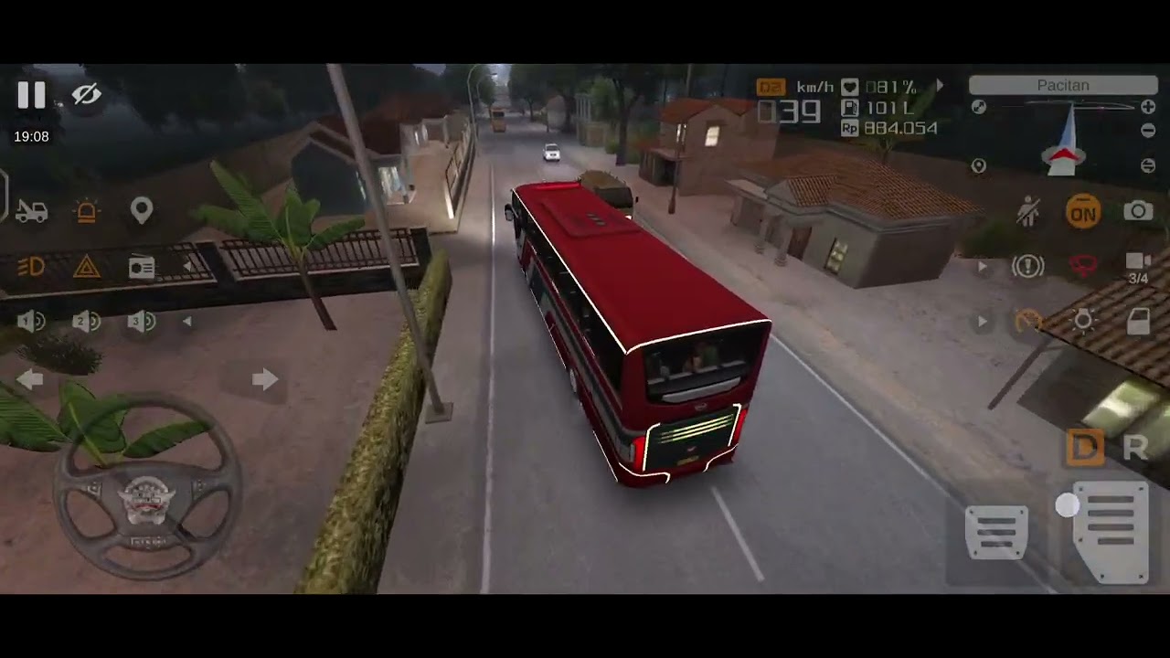 Crazy Driving 😱 of Heavy Bus In Heavy Rain 🥶 | Dangerous Curve 🪝 | Accident 💔 With Multiple Trucks 