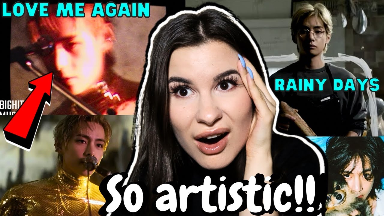 V (Taehyung) - Love Me Again & Rainy Days | REACTION ~wow