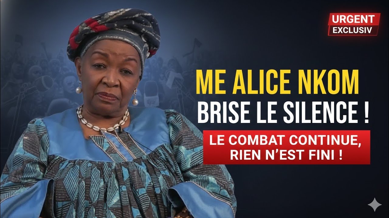 Me Alice Nkom : "Le combat continue, rien n’est fini !"