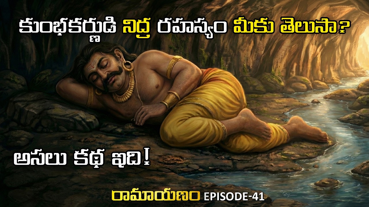 కుంభకర్ణుడి నిద్ర రహస్యం మీకు తెలుసా? The Hidden Truth | Ramayanam Episode 41
