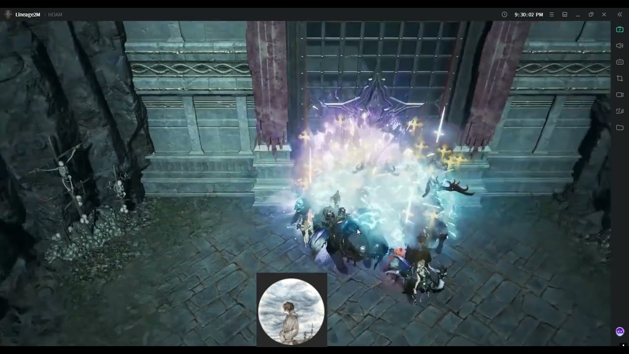 lineage2m, catacomb clan war, 4 jan, hoam pov