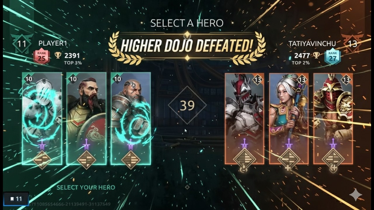 LEVEL 11 vs LEVEL 13 MAX! 😱 | Unbelievable Comeback in Shadow Fight Arena