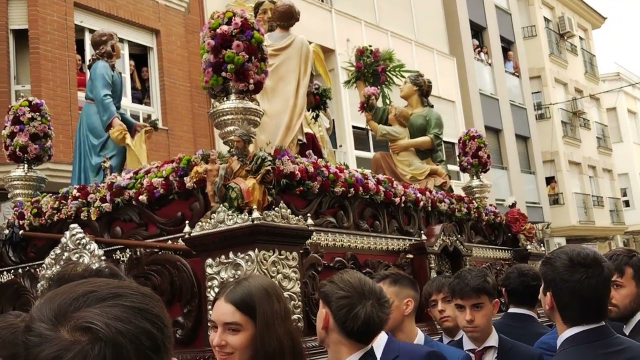 Procesión de la Borriquita Semana Santa de (Martos Jaén) 2024.