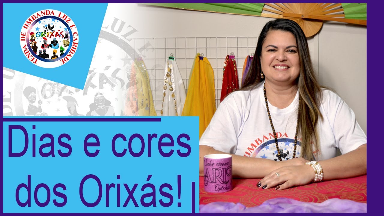 Dia da semana e as cores de velas dia Orixás.