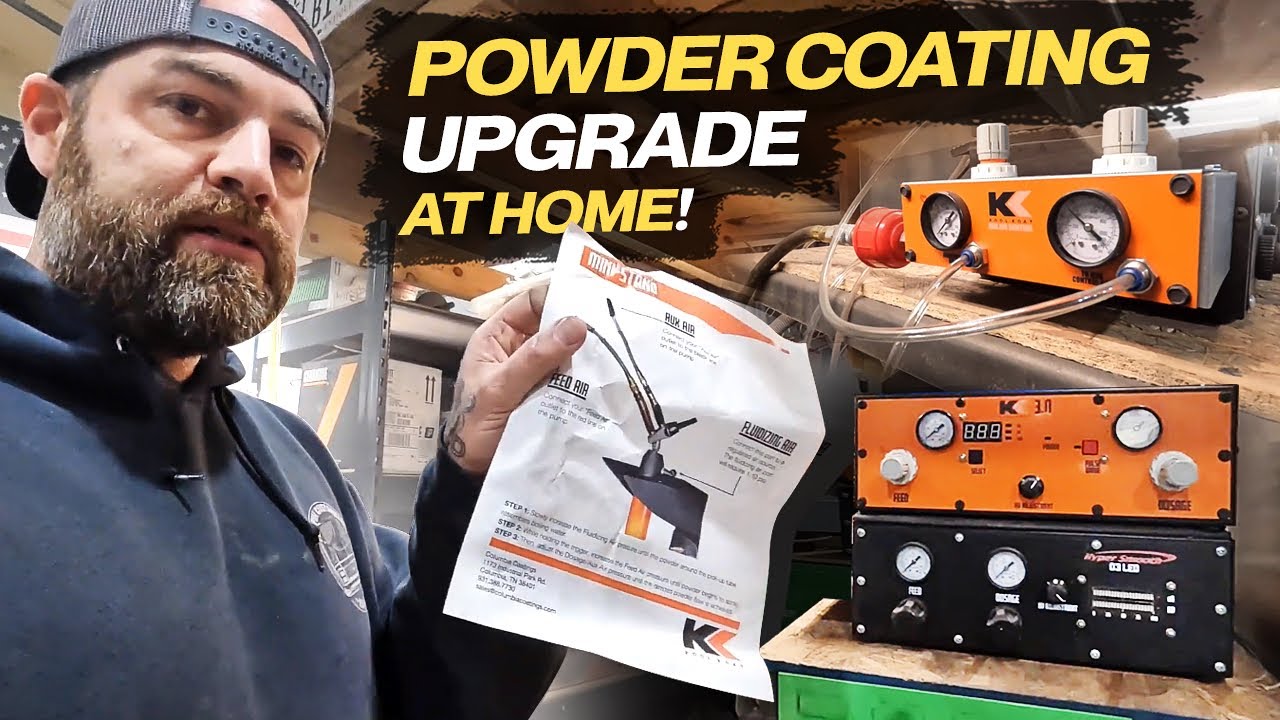 Easy Upgrade for Your Powder Coating Process at Home!