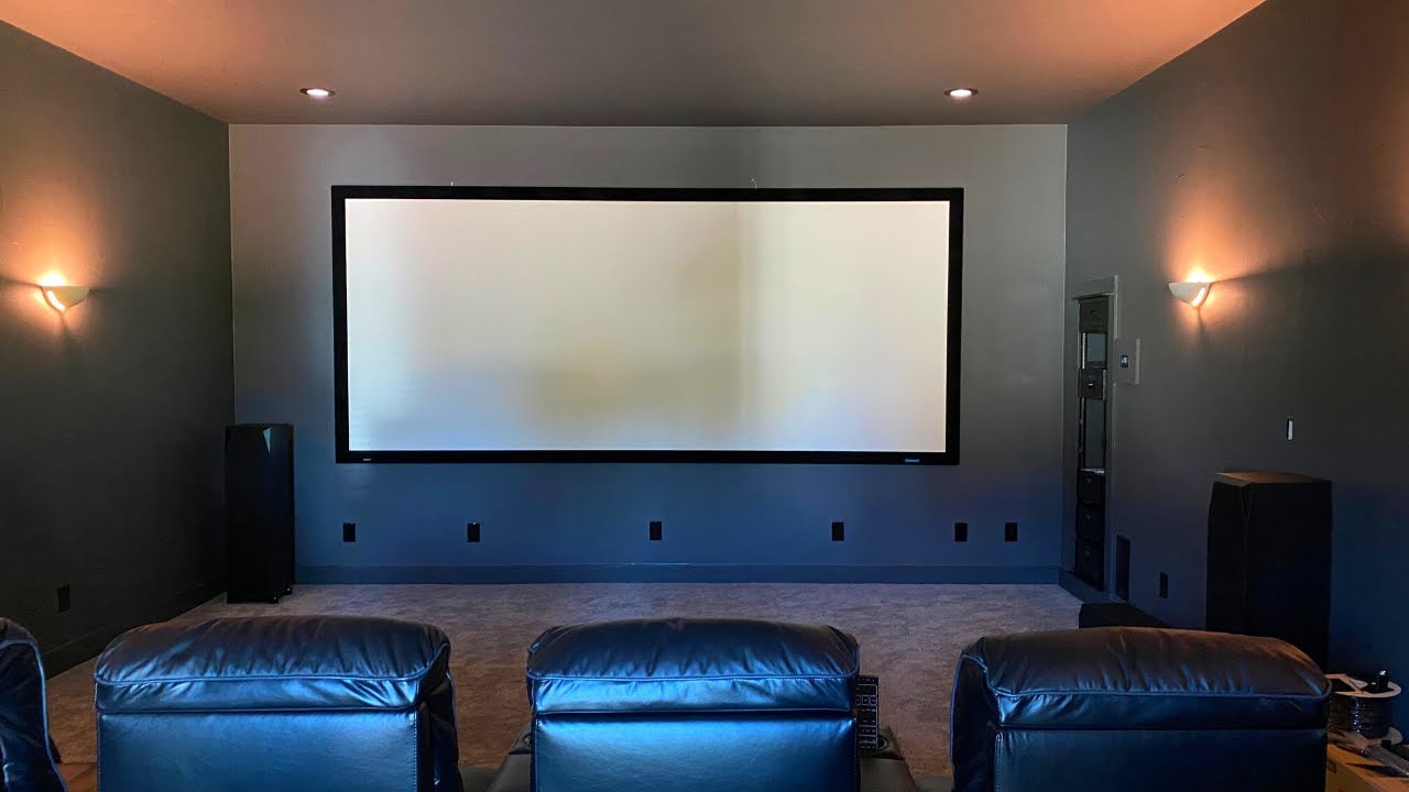**Full Install** JVC rs3000 Panamorph DCR lens and Stewart 168 inch Projector Screen!! Burnet TX