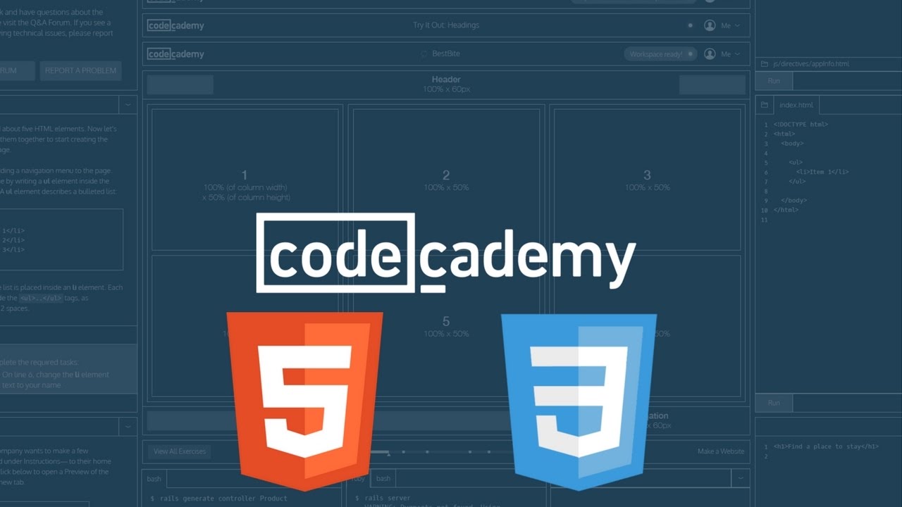 CodeCademy Tutorial: HTML & CSS: Part 6