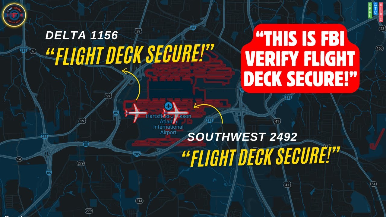 FBI takes control! Twitter Bomb Threats Targeting Delta and Southwest Flights #atc  (2015)