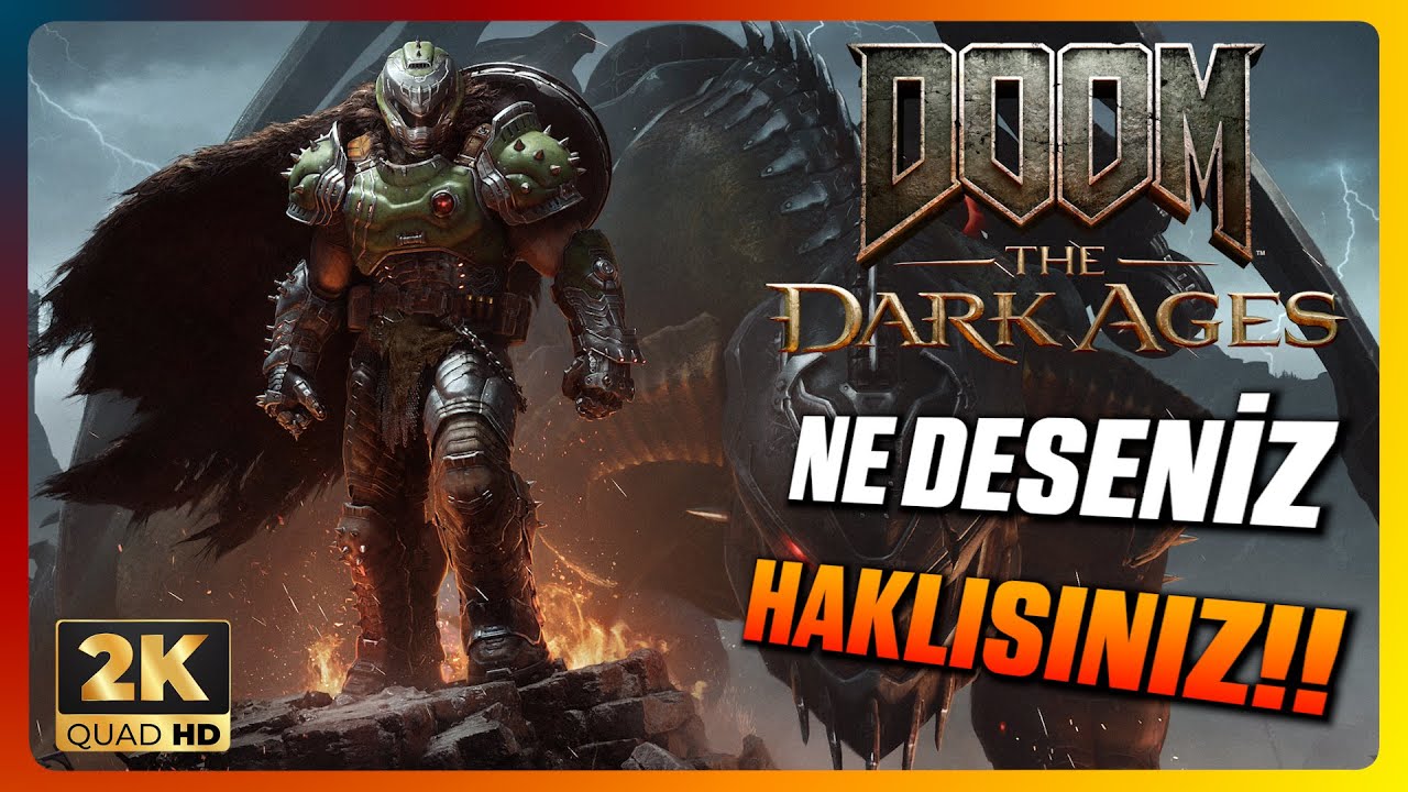 NE DESENİZ HAKLISINIZ!!! / DOOM THE DARK AGES İNCELEMESİ / 2K