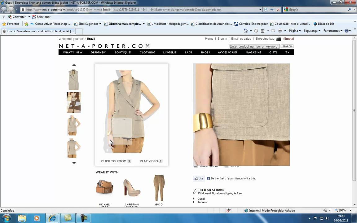 Blazer Sem Manga - Interpretando o modelo