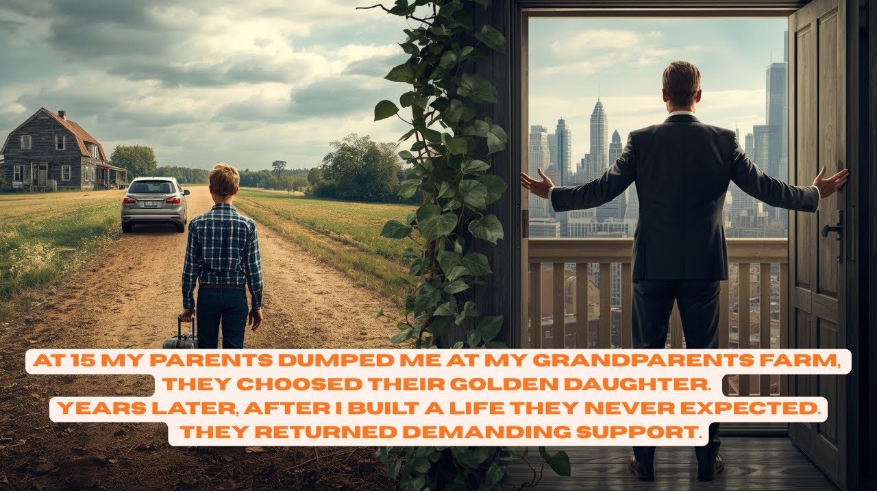 FULL STORY - At 15 My Parents Dumped Me At My Grandparents Farm, They Choosed Their Golden Daughter.