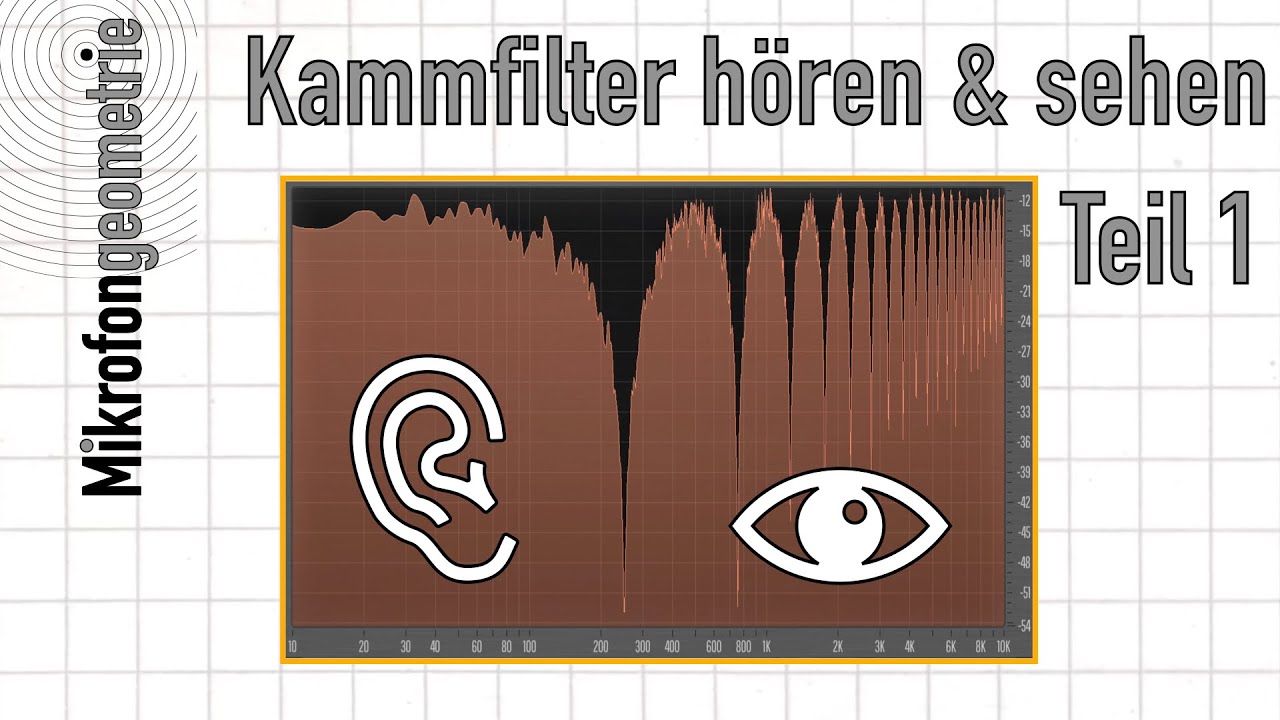 Kammfilter Teil 1 - Kammfilter hören und sehen