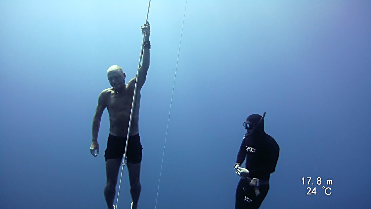 Speedo challenge with Dave Deep.