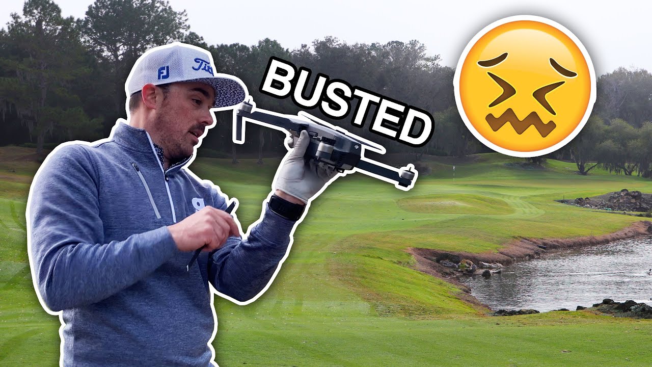 WE CRASHED THE DRONE AT EAGLEBROOKE GOLF CLUB