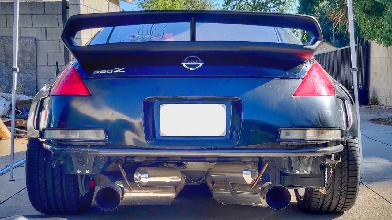 DURAFLEX NISMO SPOILER REVIEW! (350Z N-3 FRP)