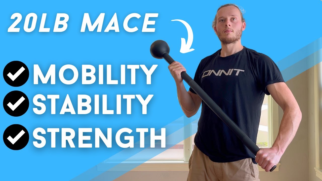 HEAVY Steel Mace Exercise (not a 360 or swing!)