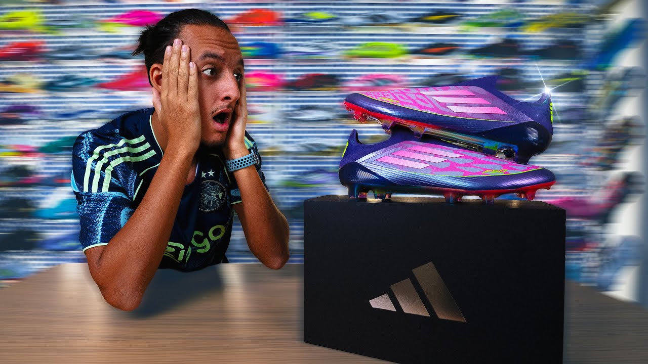 Lamine Yamal m'a envoyé ses nouveaux crampons adidas F50 ! 😈