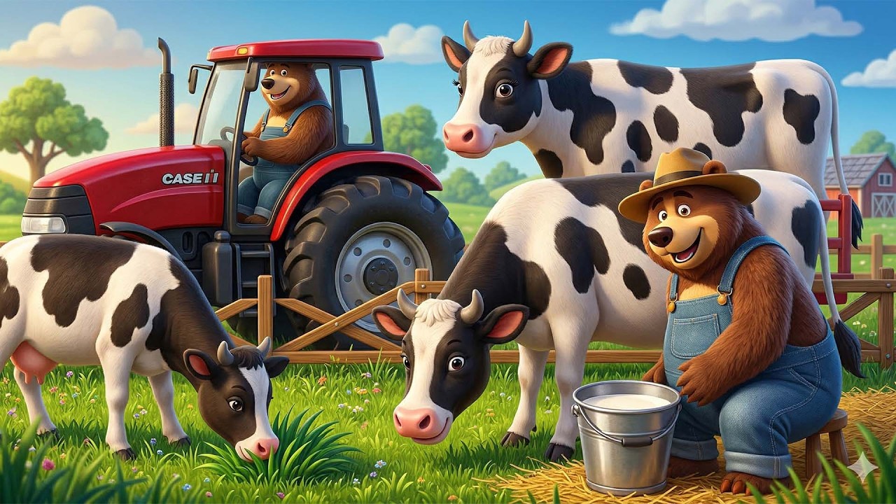 Milk Factory Process 🐄🥛 Milking, Processing & Distribution | Realistic Farm Work Animation